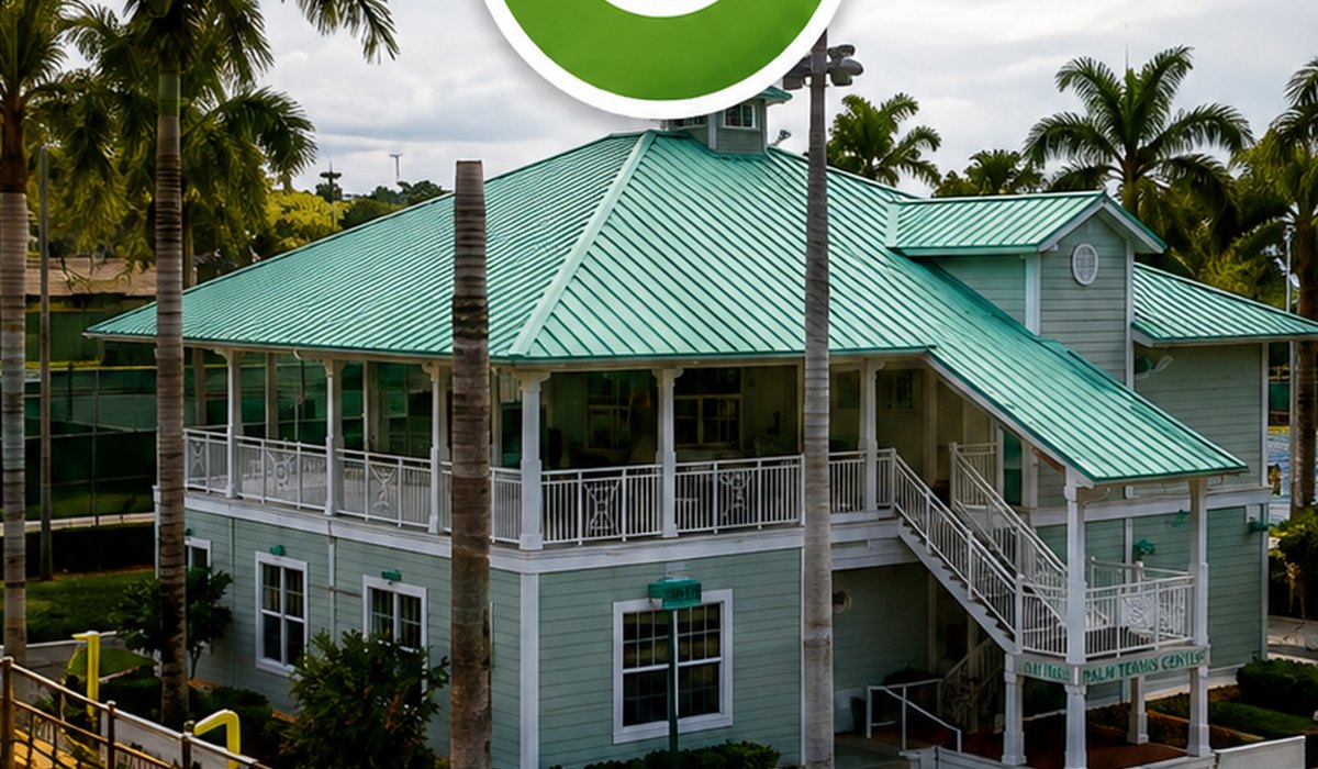 Delray Tennis clubhouse
